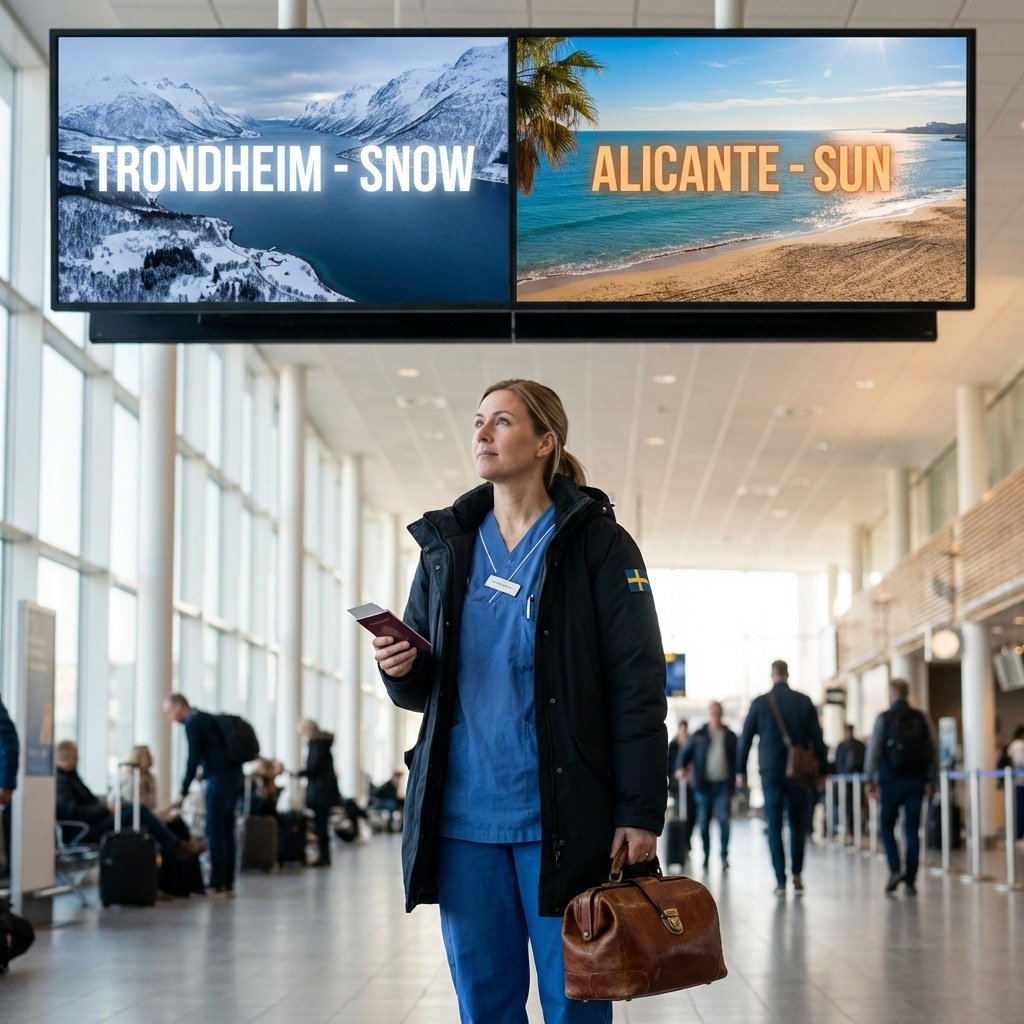 Undersköterska Utomlands 2026: Så Dubblar Du Lönen i Norge & Spanien